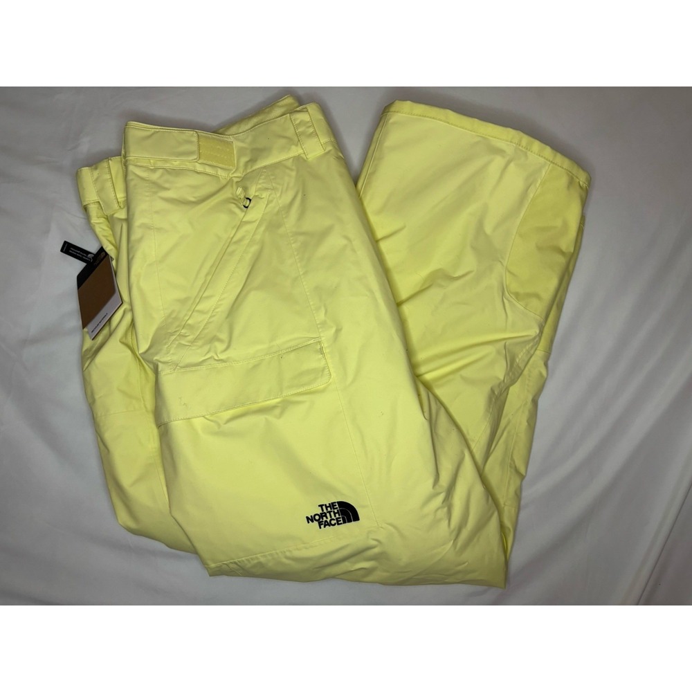 The North Face Freedom Insulated Yellow Pants Snow/Ski Women's 3X/Short NWT $220
